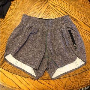 Lululemon grey shorts size 4